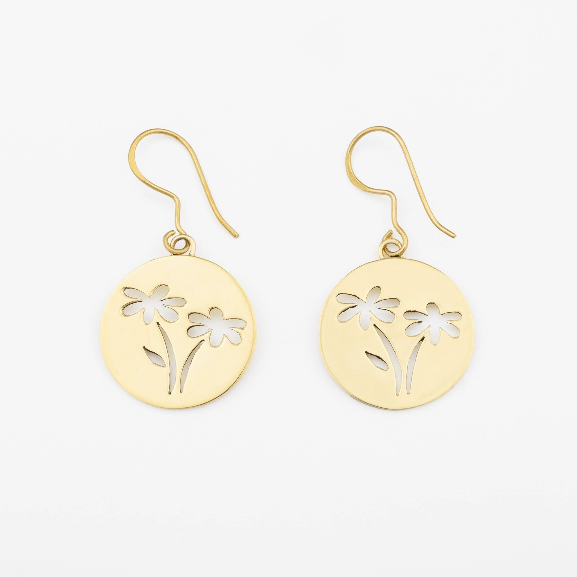 Birth Month Flower Earrings