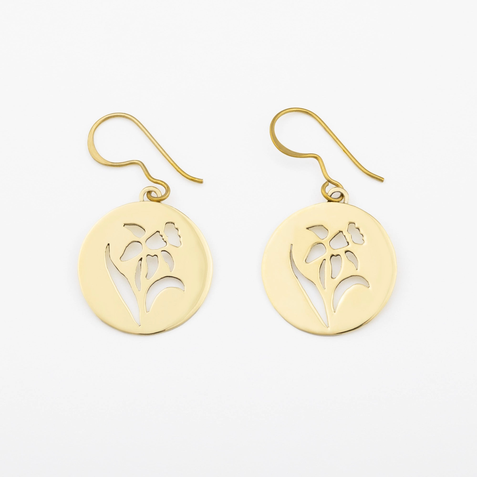 Birth Month Flower Earrings