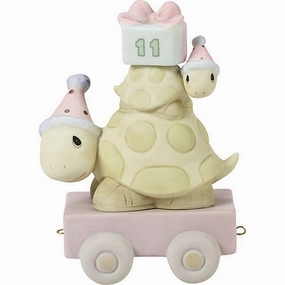 Birthday Train Age 11 Take Your Time It's Your Birthday Bisque Porcelain Figurine Decorative Mirror,Home Decor Mirror