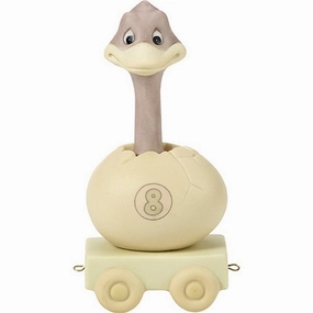 Birthday Train Age 8 Isn't Eight Just Great Bisque Porcelain Figurine Decorative Mirror,Home Decor Mirror