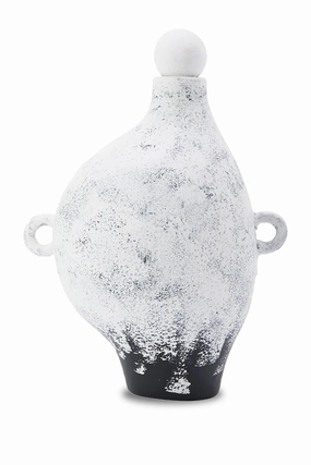Black & White Ceramic Vase | Liang & Eimil Penza Vase,Glass Vase