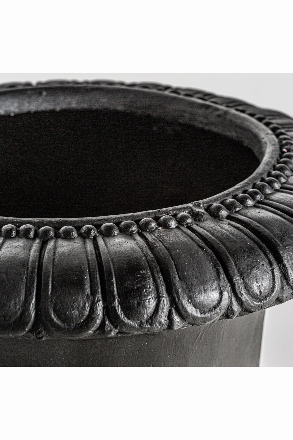 Black Ceramic Amphora Vase | Vical Home Rodas