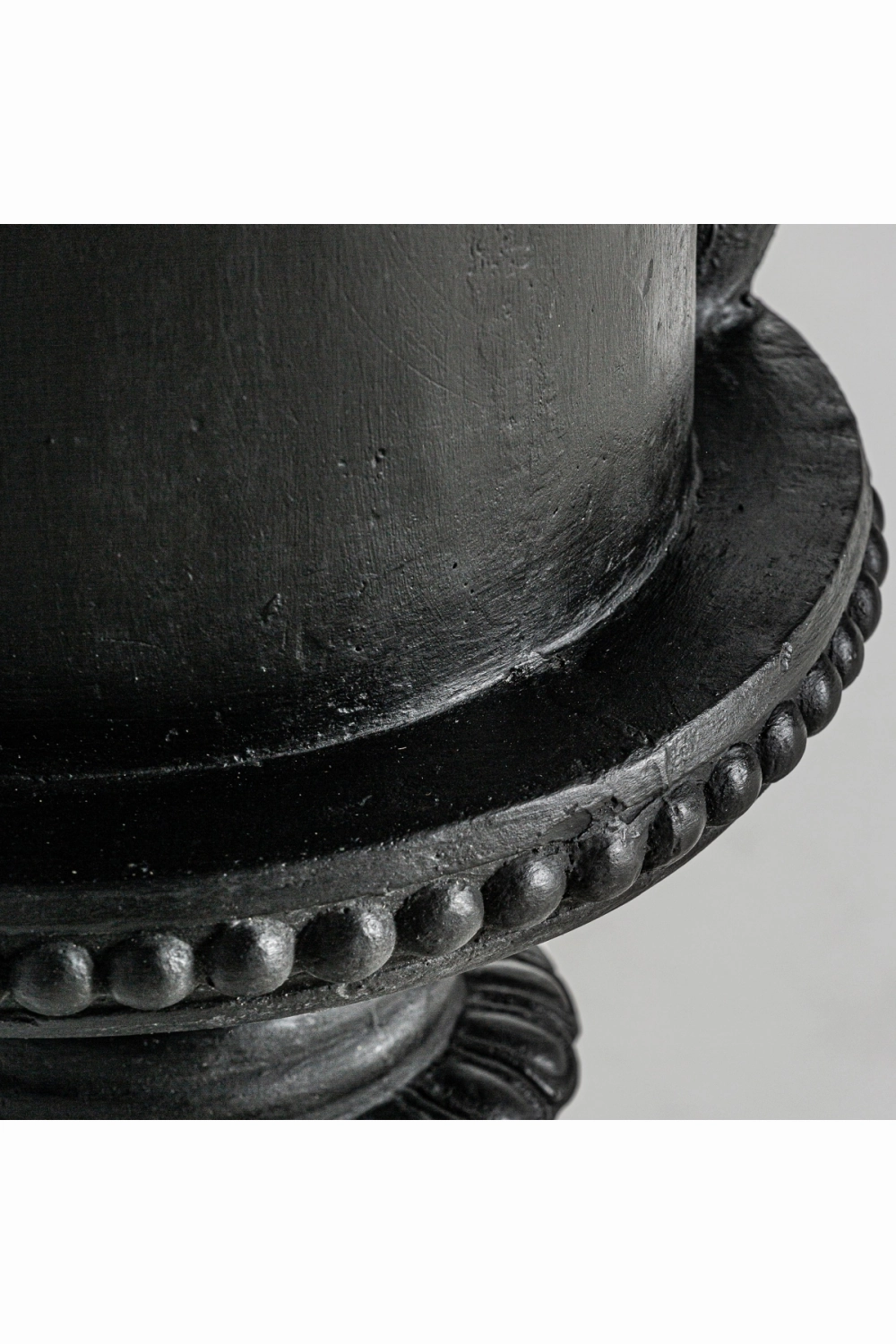 Black Ceramic Amphora Vase | Vical Home Rodas