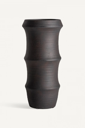 Black Ceramic Art Deco Vase (2) | Vical Home Nohae Vase,Glass Vase