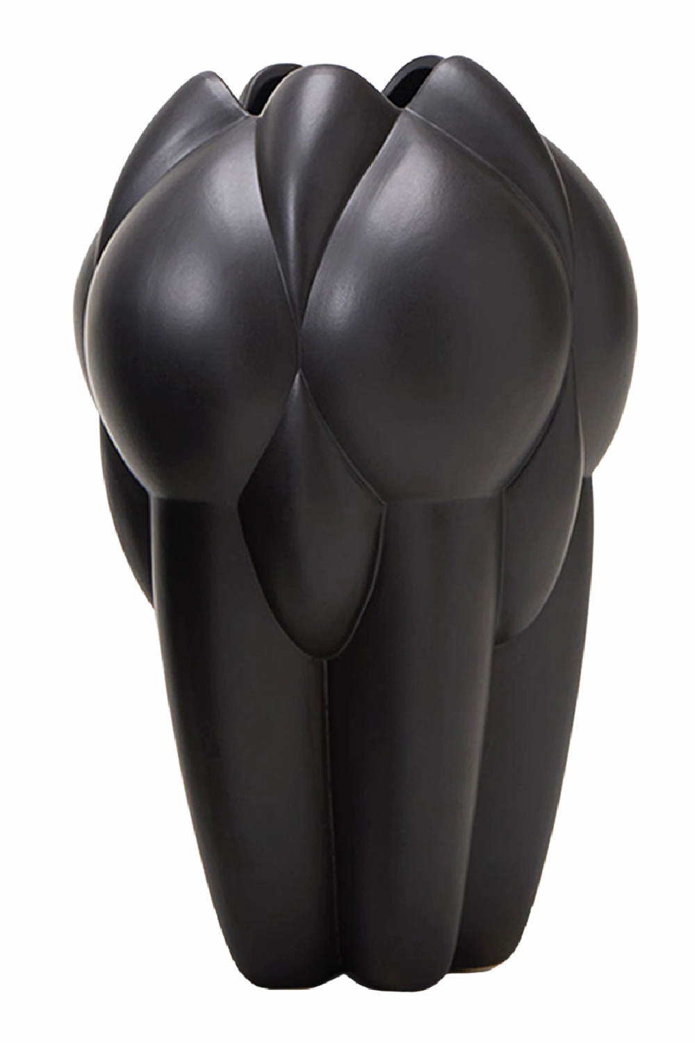 Black Ceramic Modern Vase | Liang & Eimil Lax