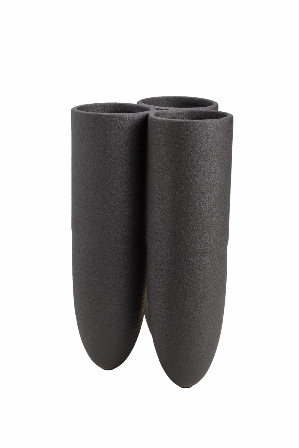 Black Ceramic Novelty Vase | Liang & Eimil Torpedo Vase,Glass Vase