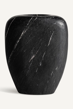 Black Marble Vase M | Vical Home Levi Vase,Glass Vase