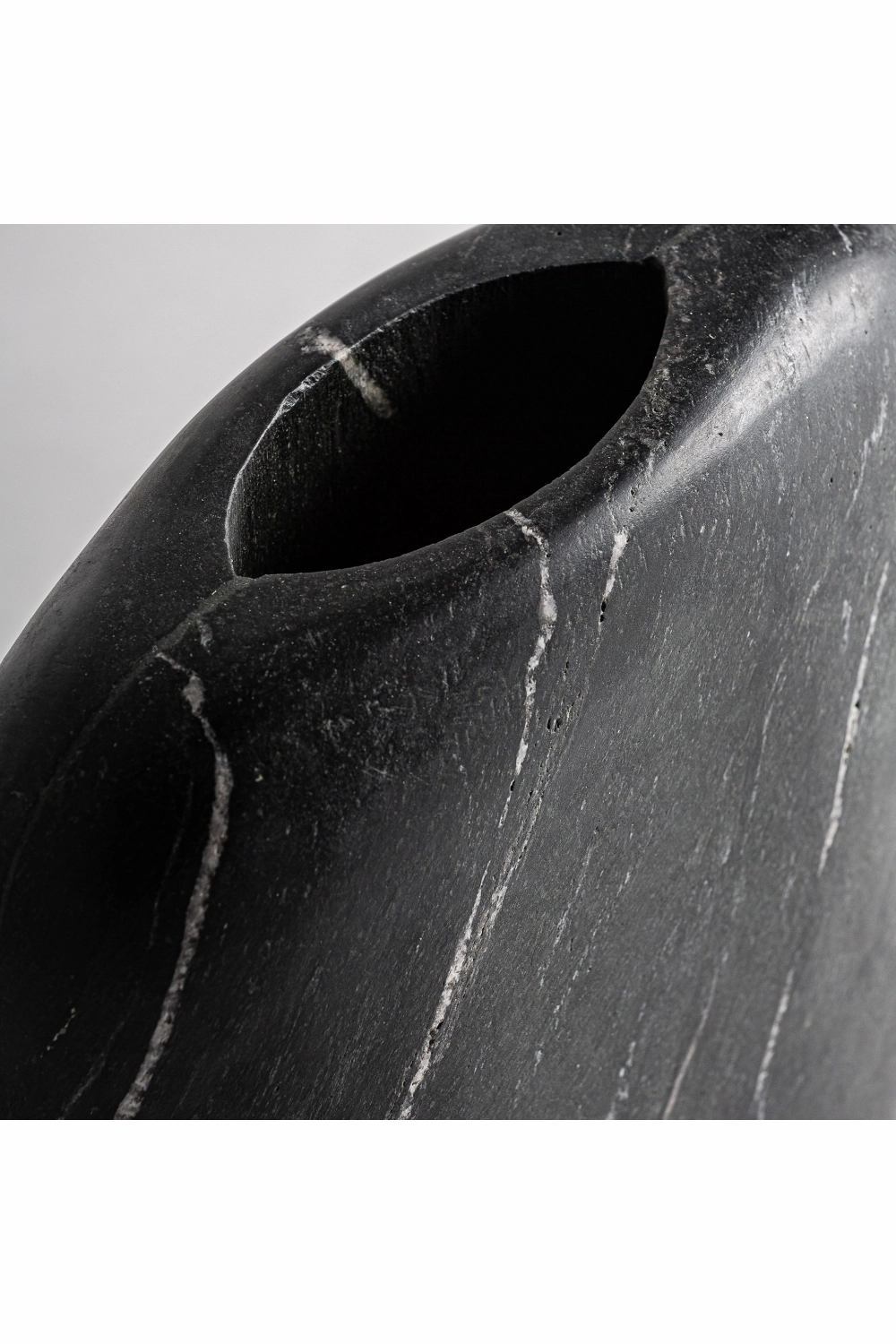 Black Marble Vase M | Vical Home Levi