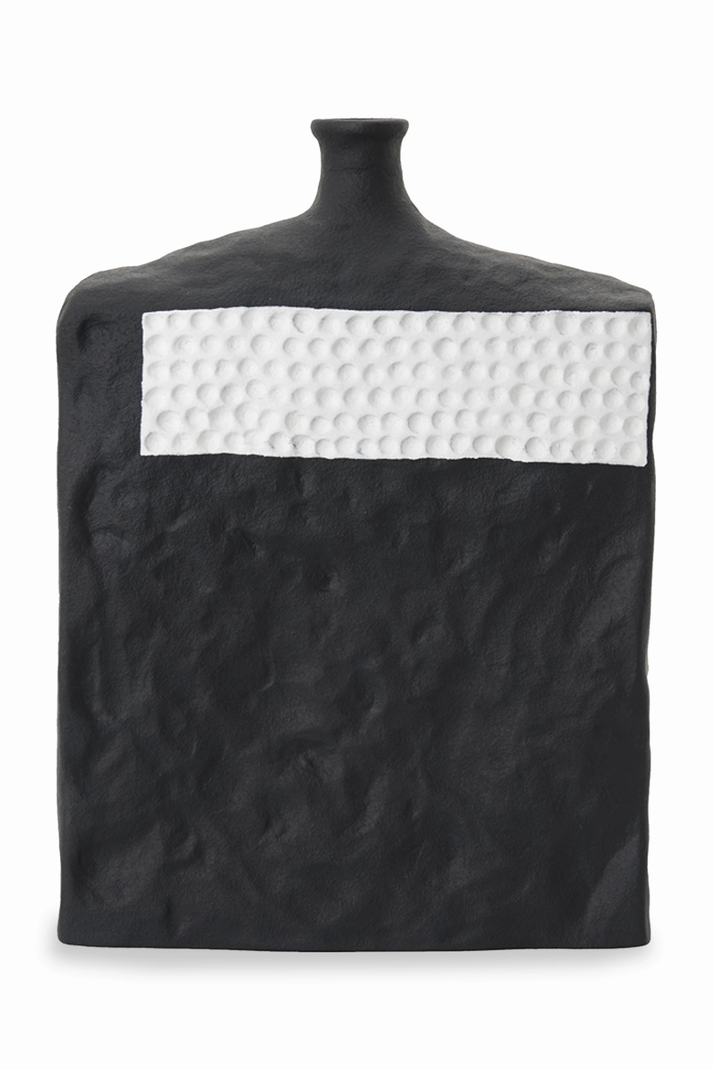 Black Textured Ceramic Vase | Liang & Eimil Lydros Vase,Glass Vase