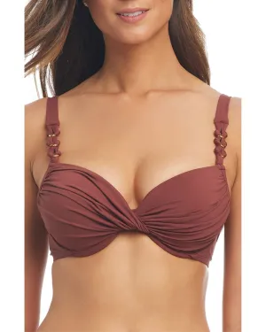 Bleu Rod Beattie Ring Master Underwire Swim Top