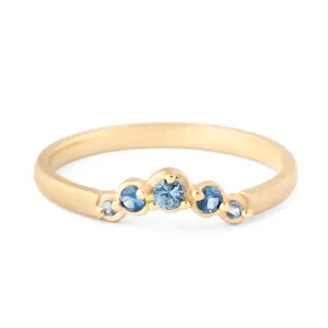 Blue Sapphire Festival Ring