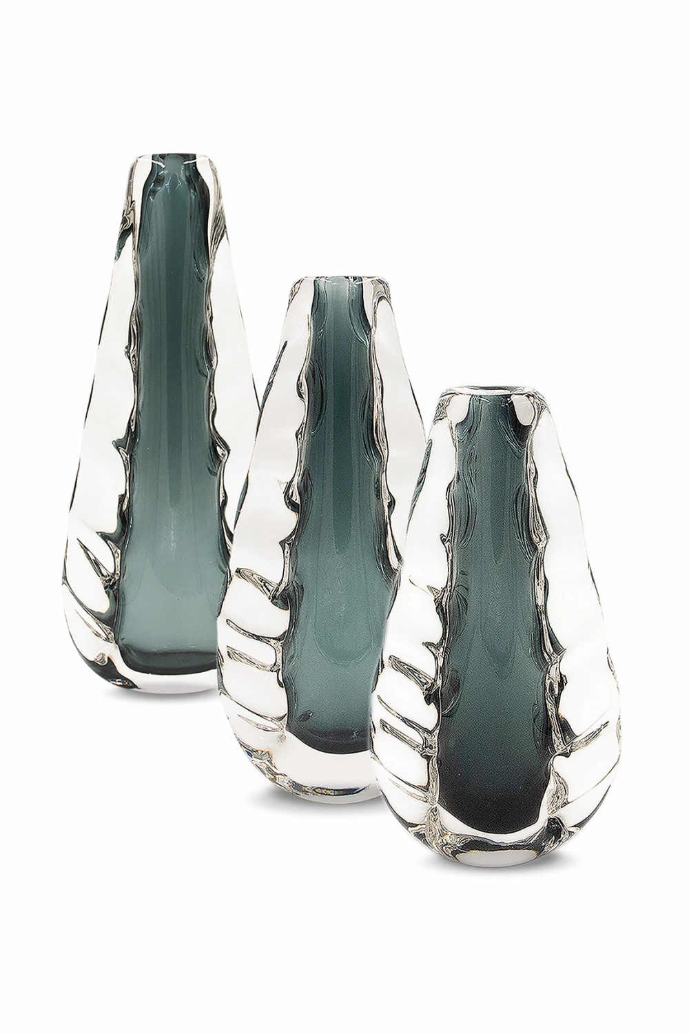 Blue Crystal Modern Vase | Liang & Eimil Astell