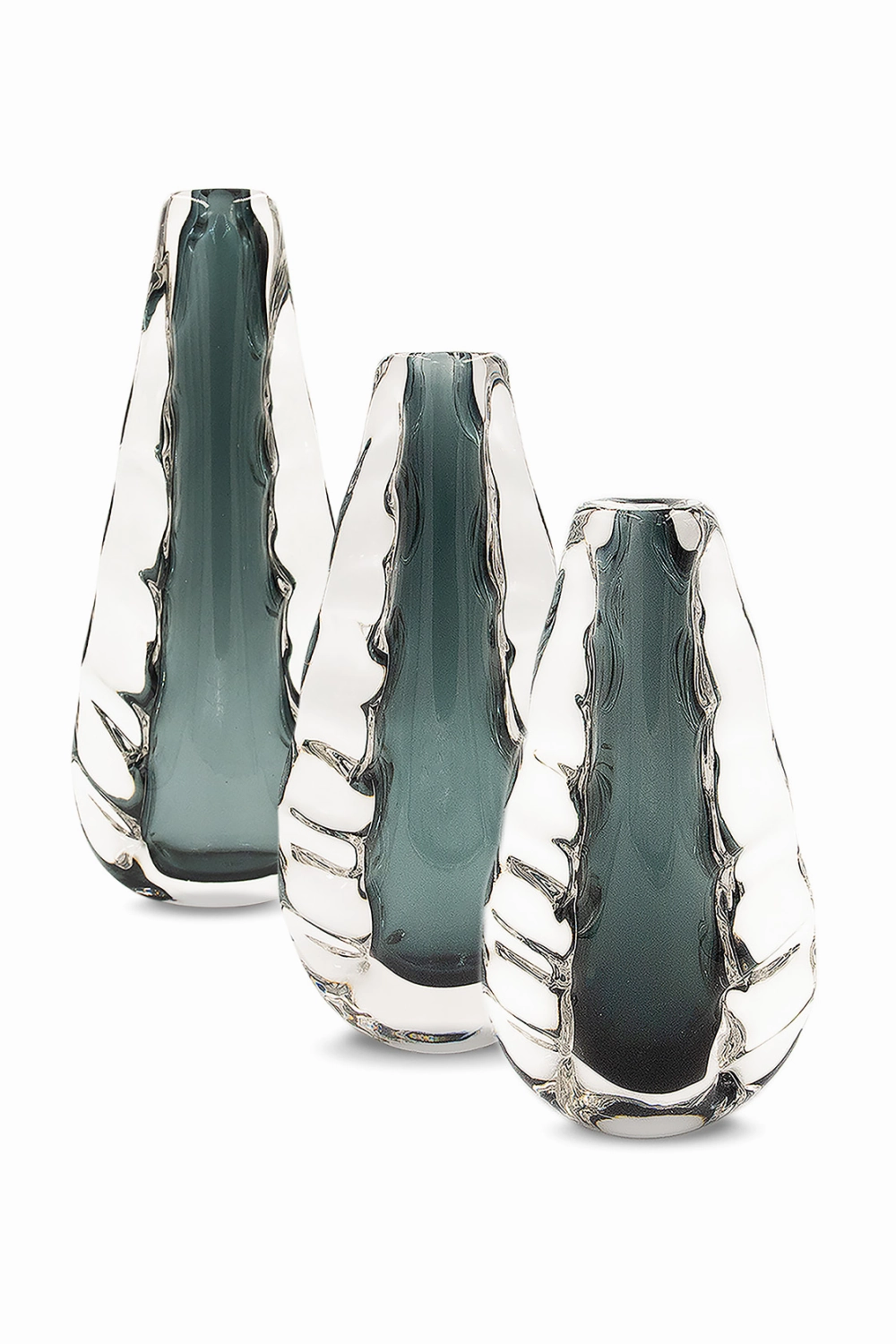 Blue Crystal Modern Vase | Liang & Eimil Astell