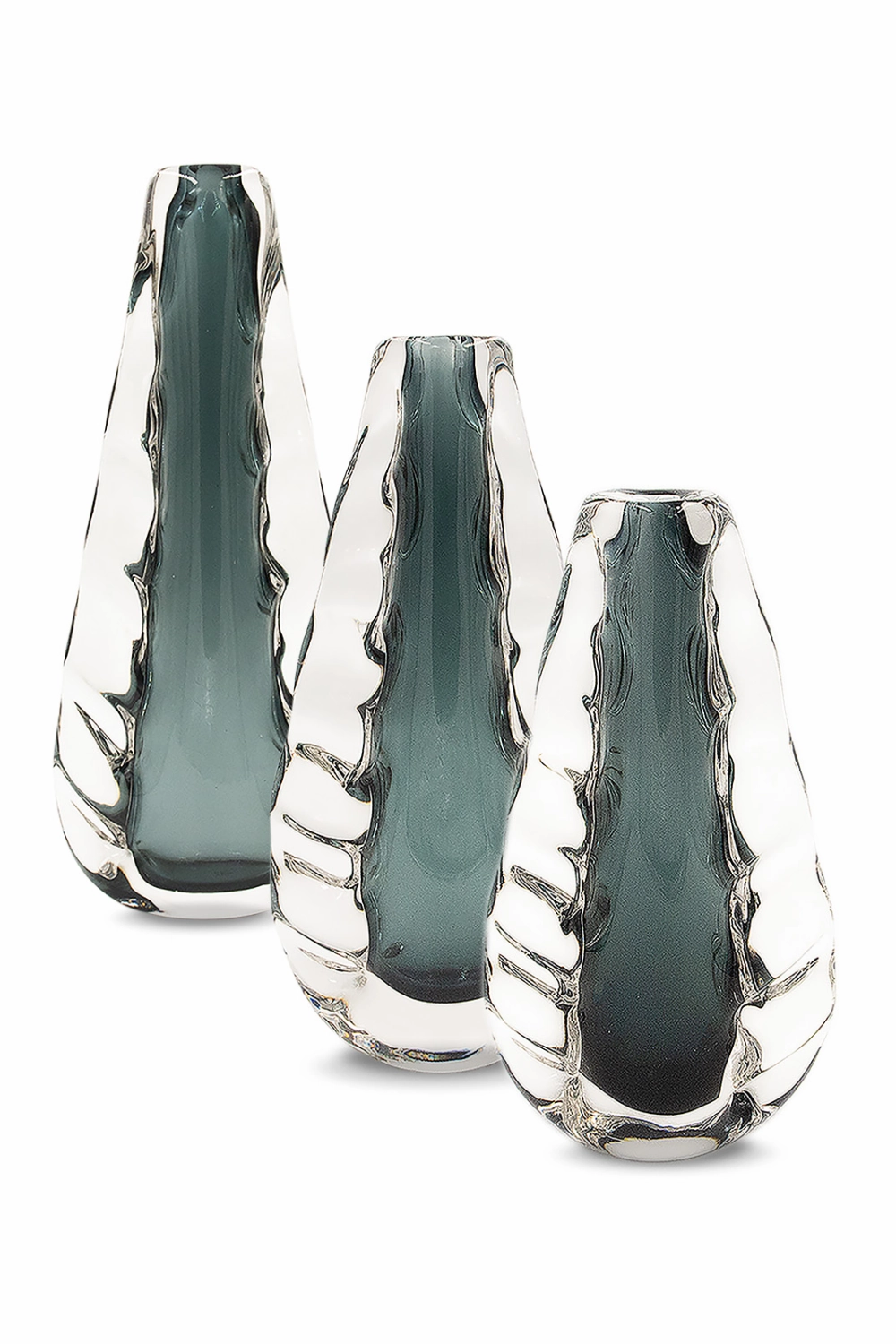 Blue Crystal Modern Vase | Liang & Eimil Astell