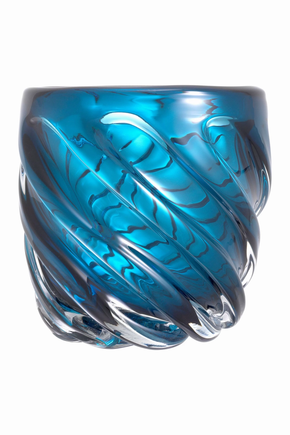 Blue Handblown Glass Vase | Eichholtz Angelito S