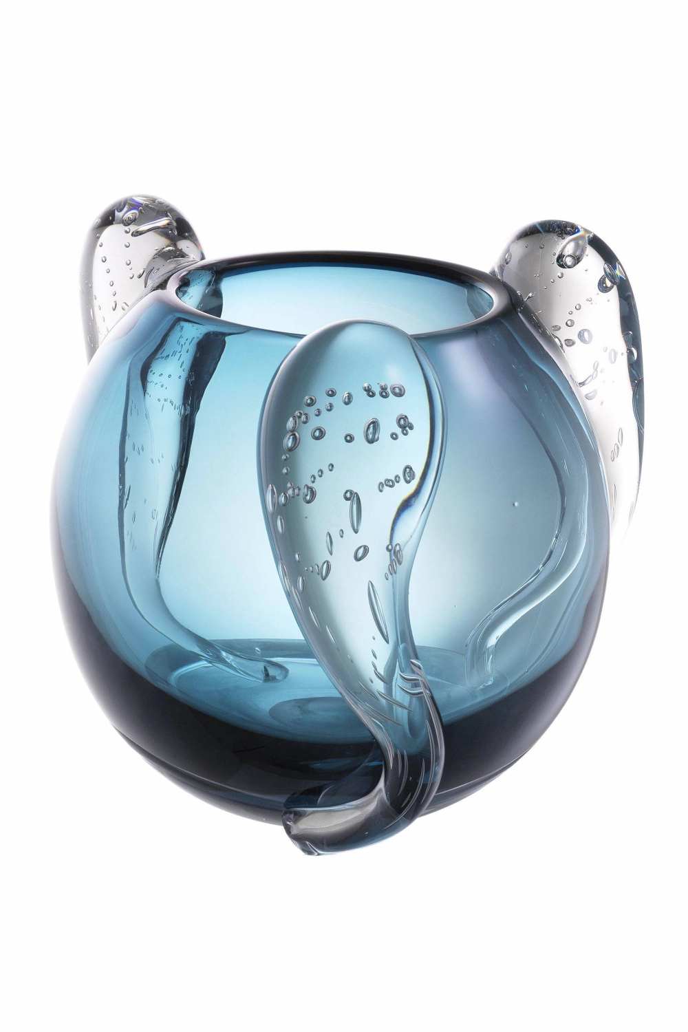 Blue Handblown Glass Vase | Eichholtz Sianluca S