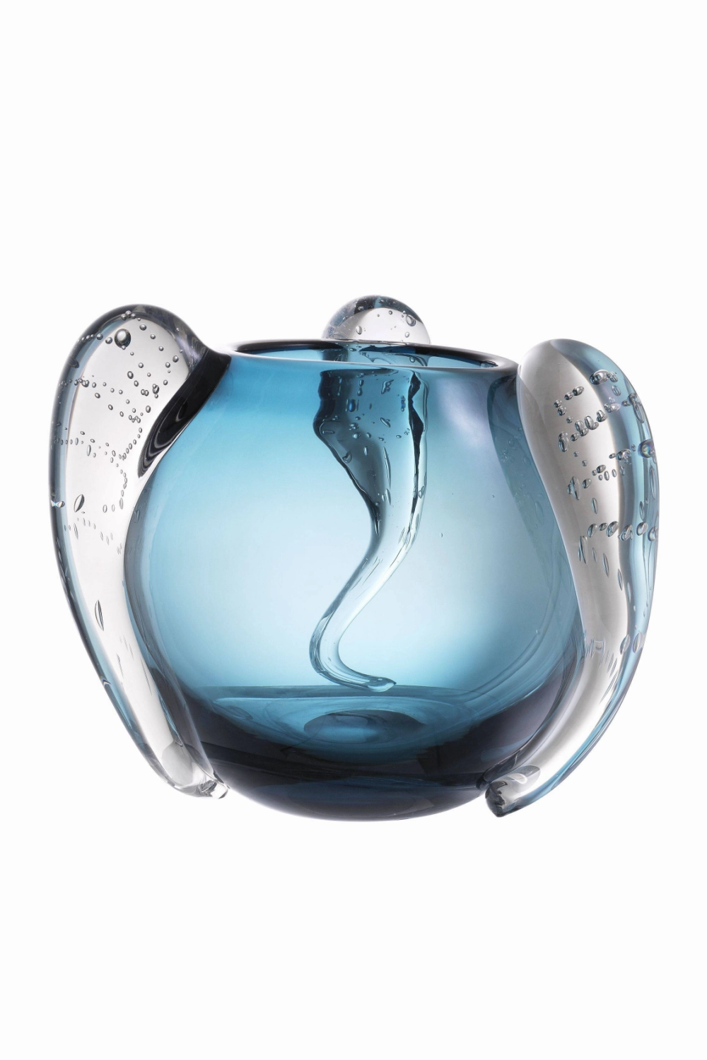 Blue Handblown Glass Vase | Eichholtz Sianluca S