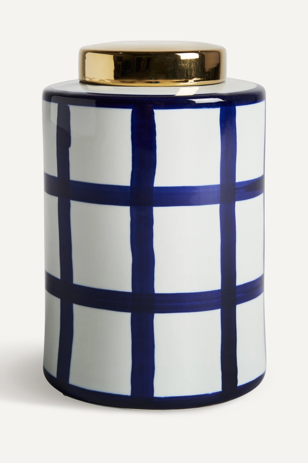 Blue Lined Ceramic Vase L | Vical Home Juno Vase,Glass Vase