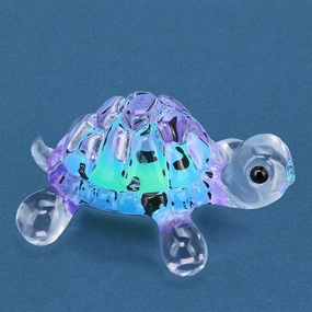 Blue Turtle Figurine Decorative Mirror,Home Decor Mirror