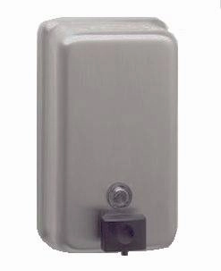 Bobrick Soap Dispenser Stainless Steel Vertical B2111 Shower Curtain,Bath Curtain