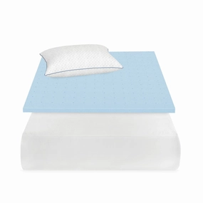 Bodipedic Back to Campus 3-Piece Twin XL Dorm Bedding Bundle mattress pads,mattress topper,bed protection