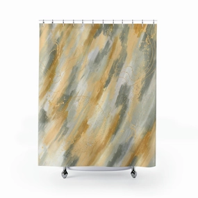 Boho Shower Curtain | Gray Beige Lighting,Home Lighting