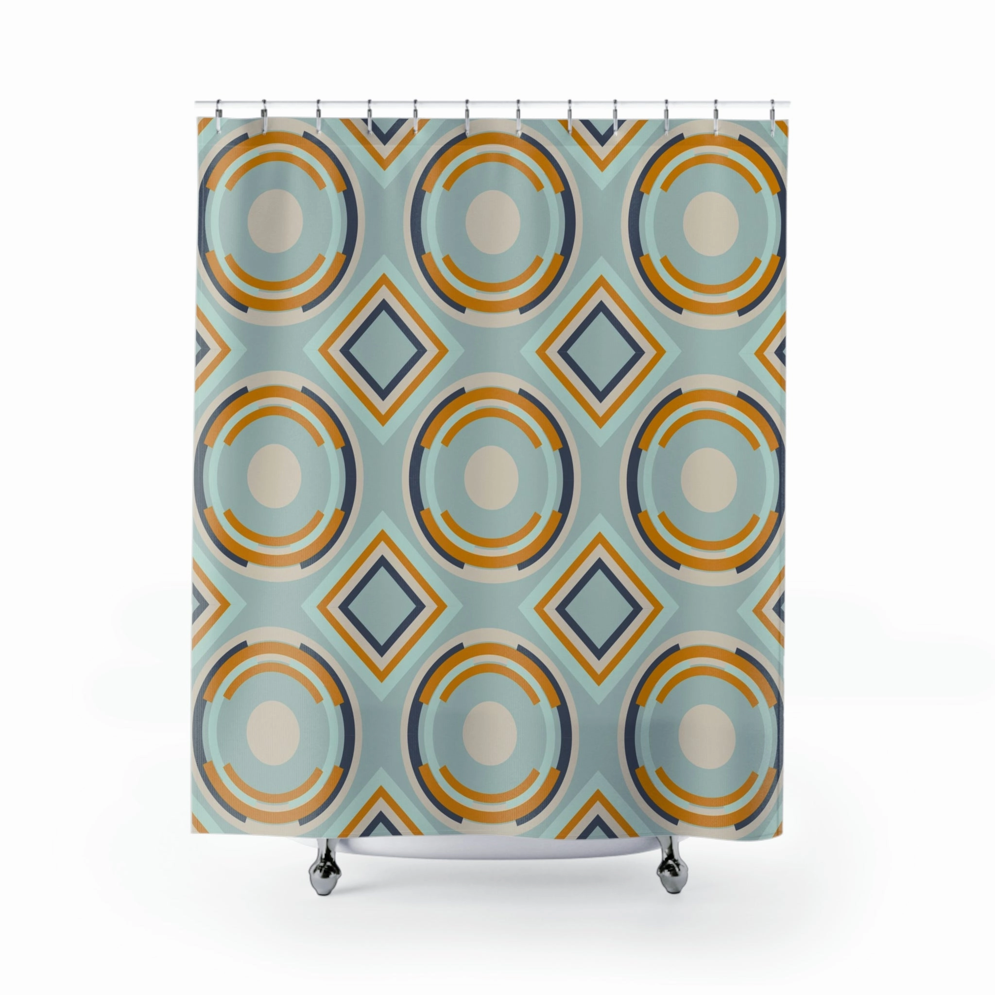 boho shower curtain | Teal Mid-Century Minimalist Lighting,Home Lighting