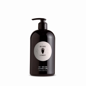 Bois Sauvage Hand   Body Lotion Soap Dispenser,Hand Soap Bottle