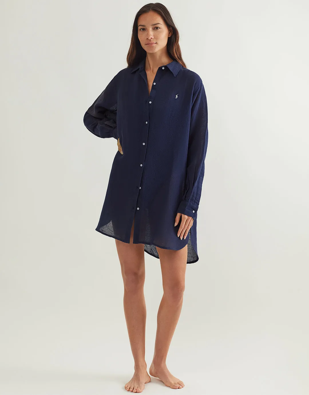 Boyfriend Shirt - Navy