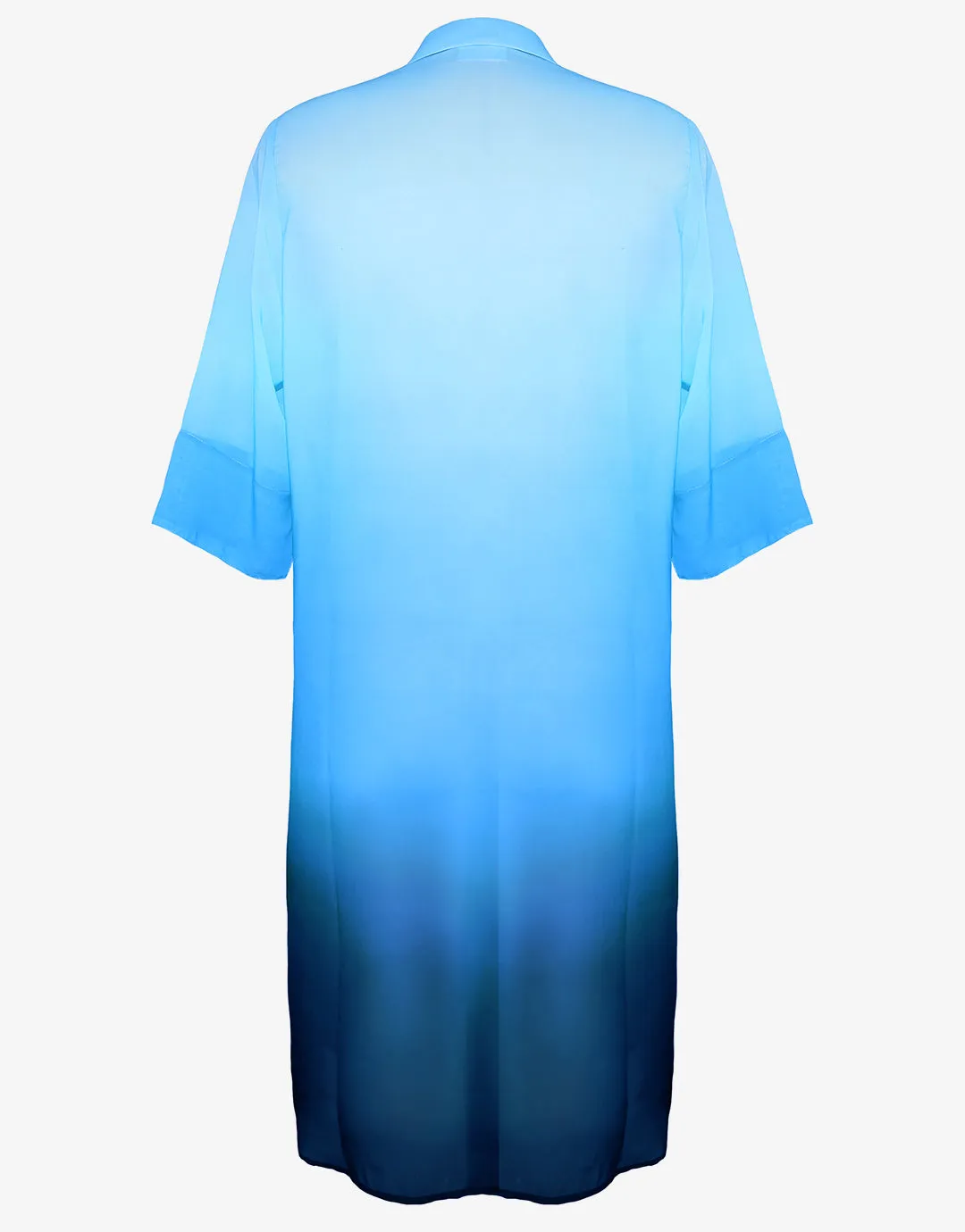 Brasil Beach Shirt - Blue Ombre