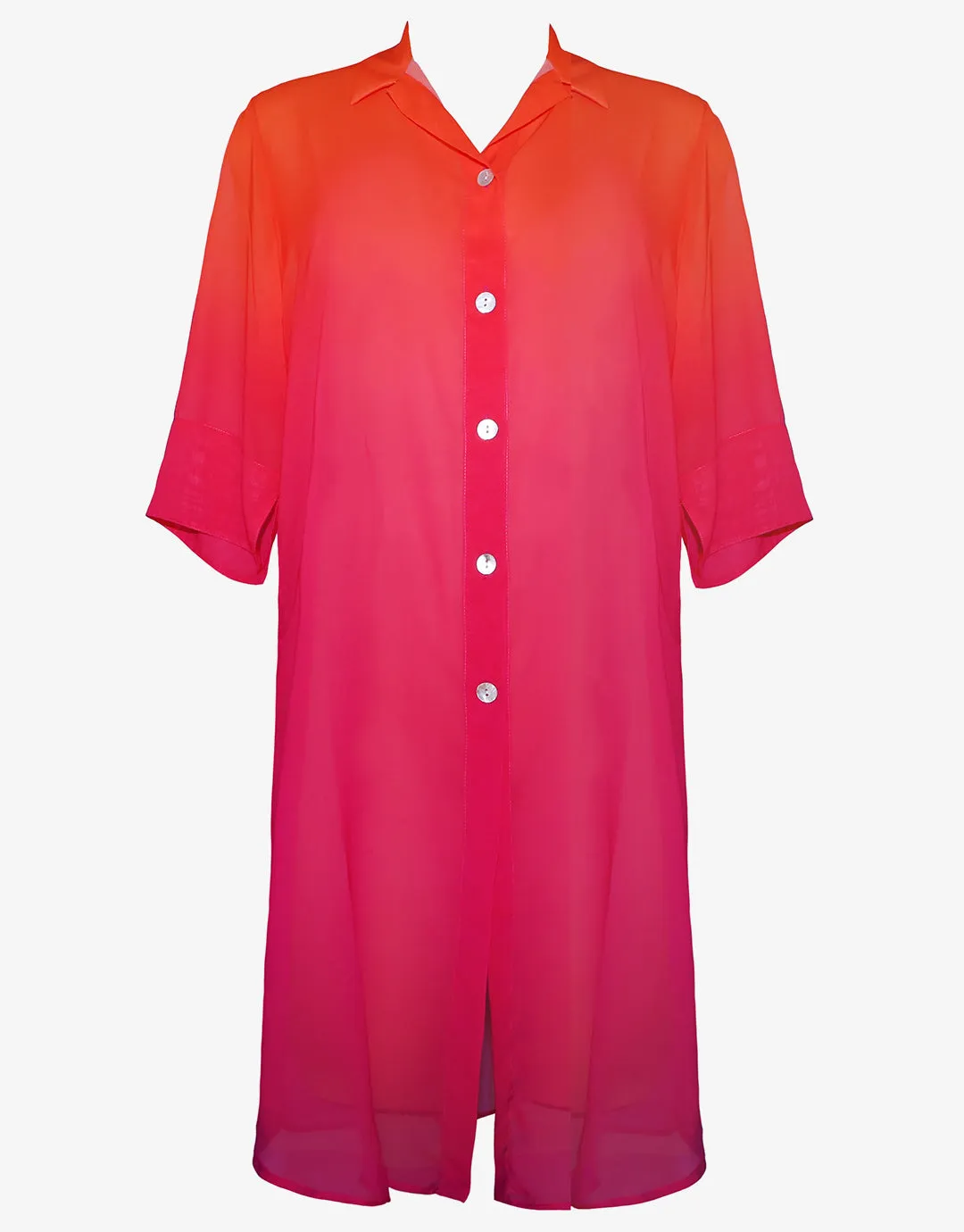 Brasil Beach Shirt - Pink Ombre