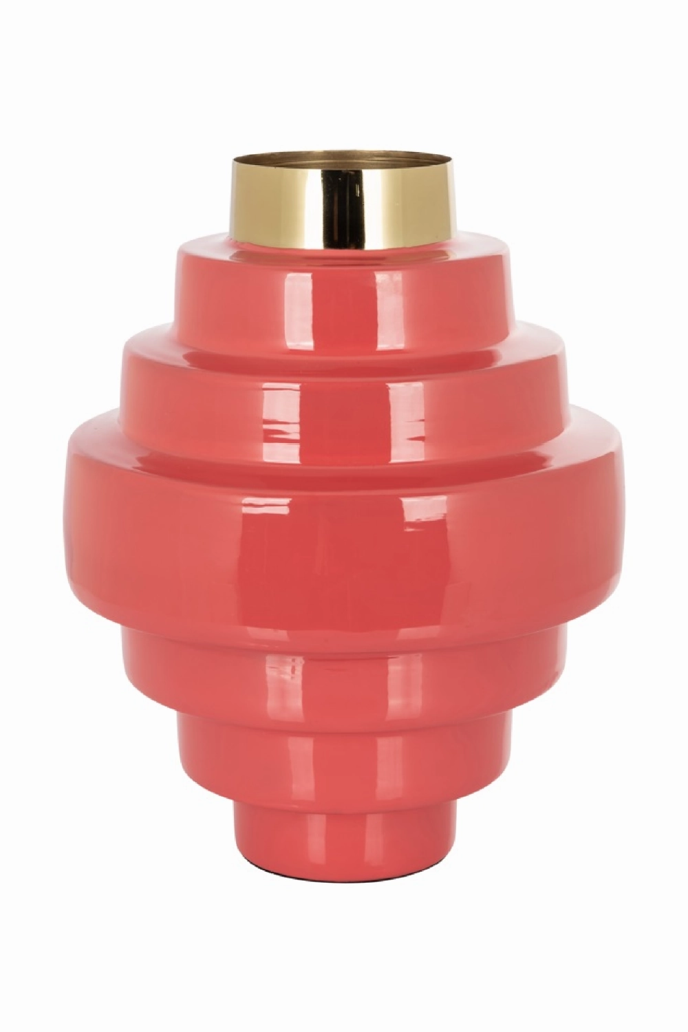 Brass Plated Layer Vase | OROA Akelei
