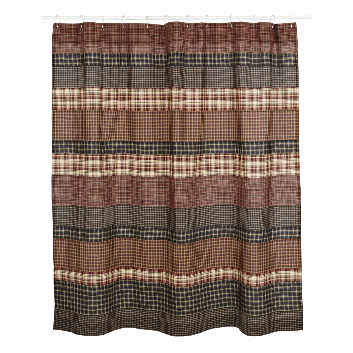 Brick Raven Shower Curtain