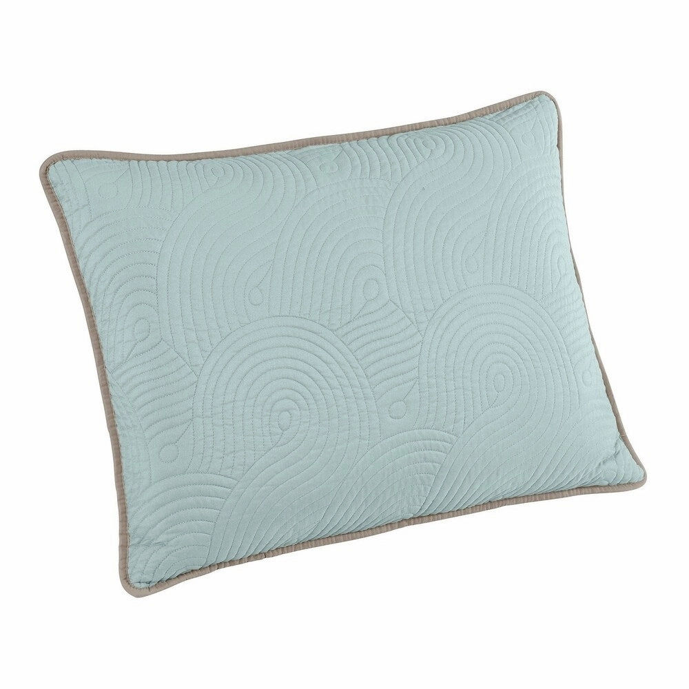 Brielle Wave Reversible Sham (Set of 2)