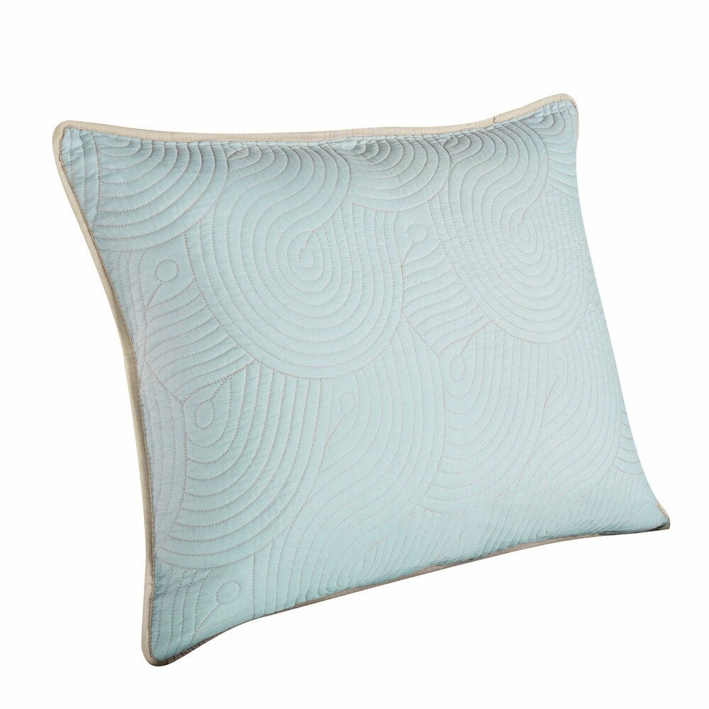 Brielle Wave Reversible Sham (Set of 2)