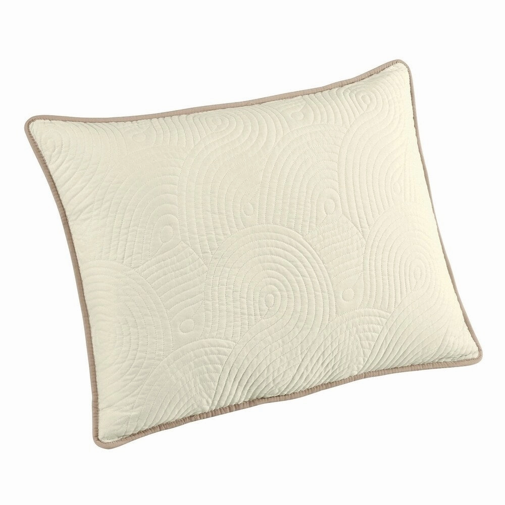 Brielle Wave Reversible Sham (Set of 2)