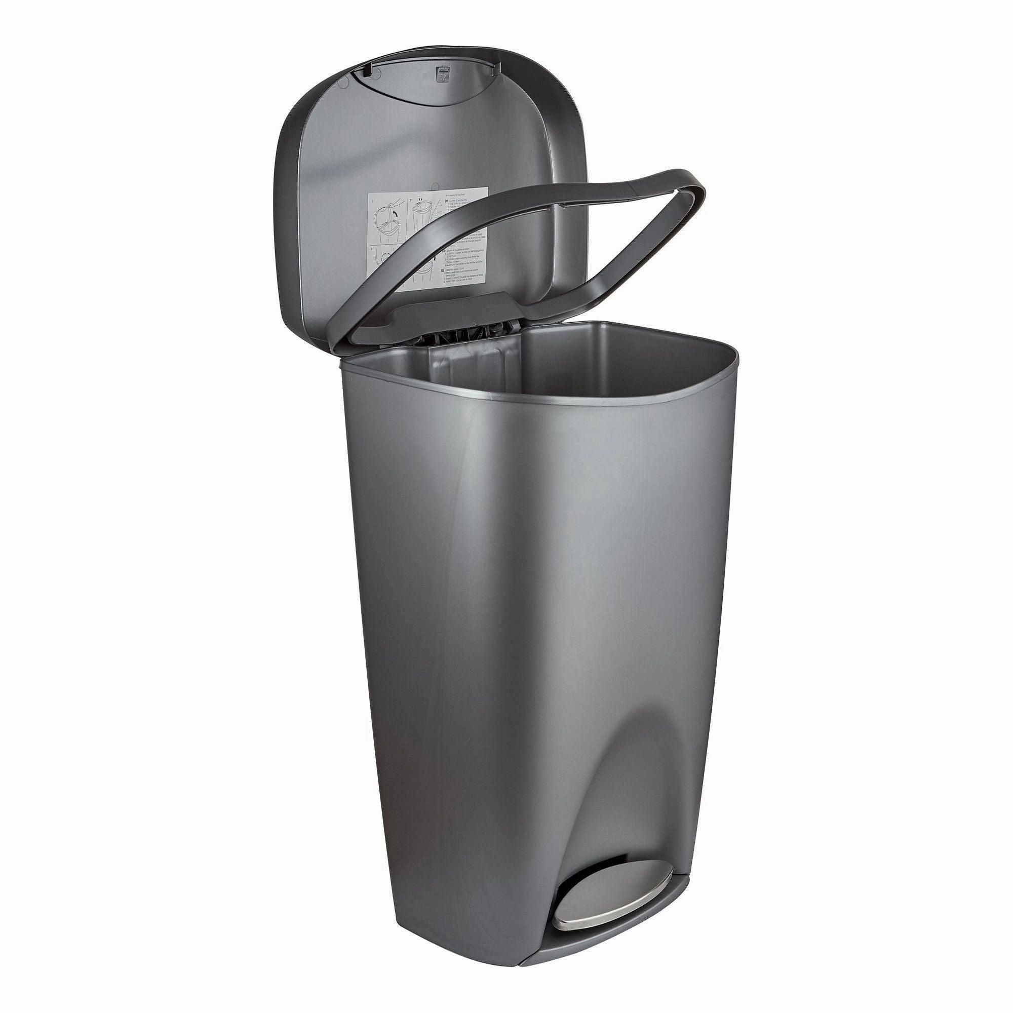 Brim 13 Gallon (50L) Trash Can with Lid