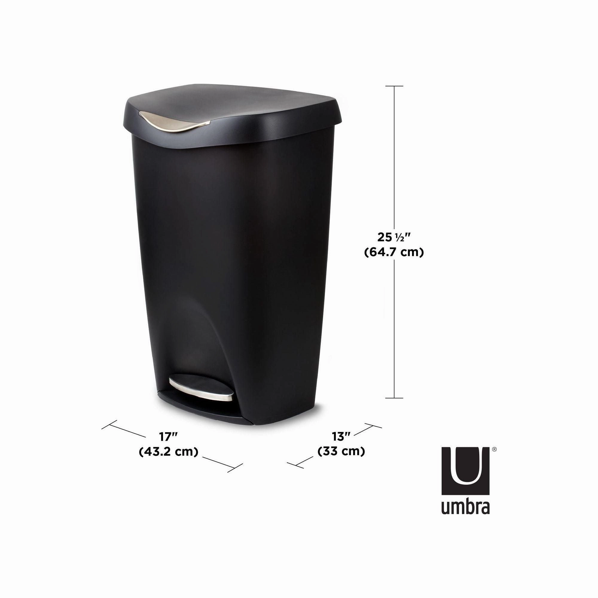 Brim 13 Gallon (50L) Trash Can with Lid