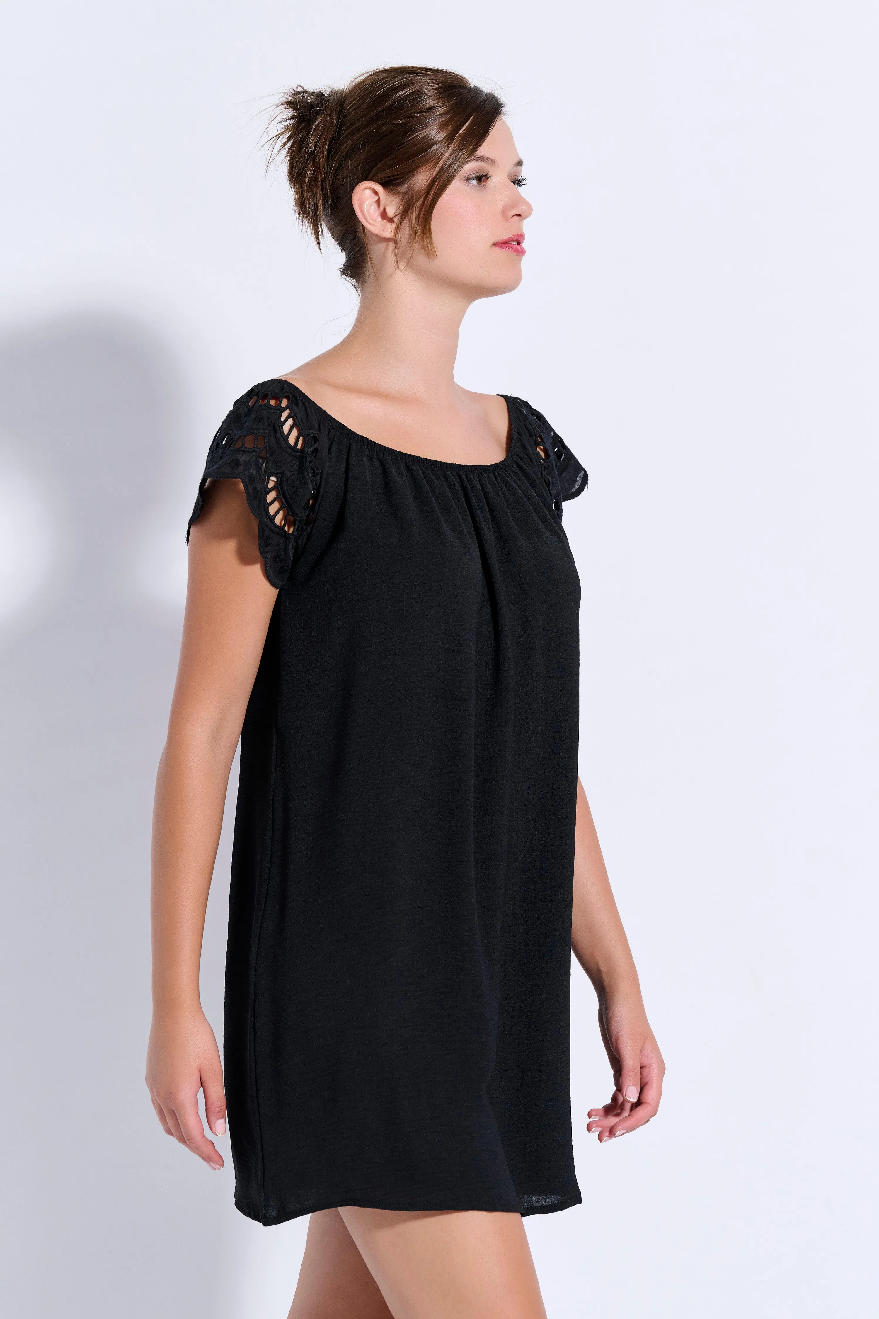 Broderie Dress (8089)