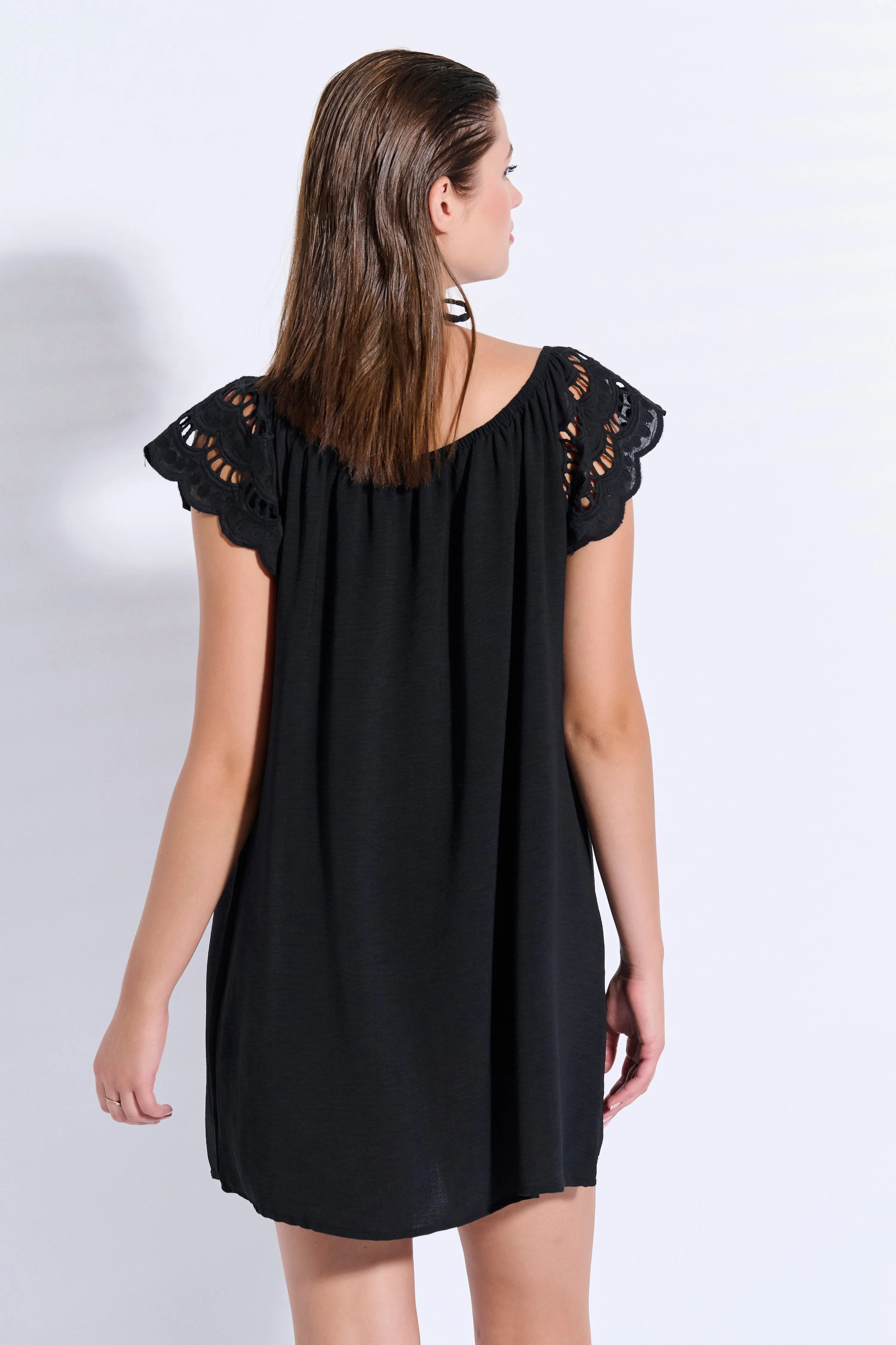 Broderie Dress (8089)