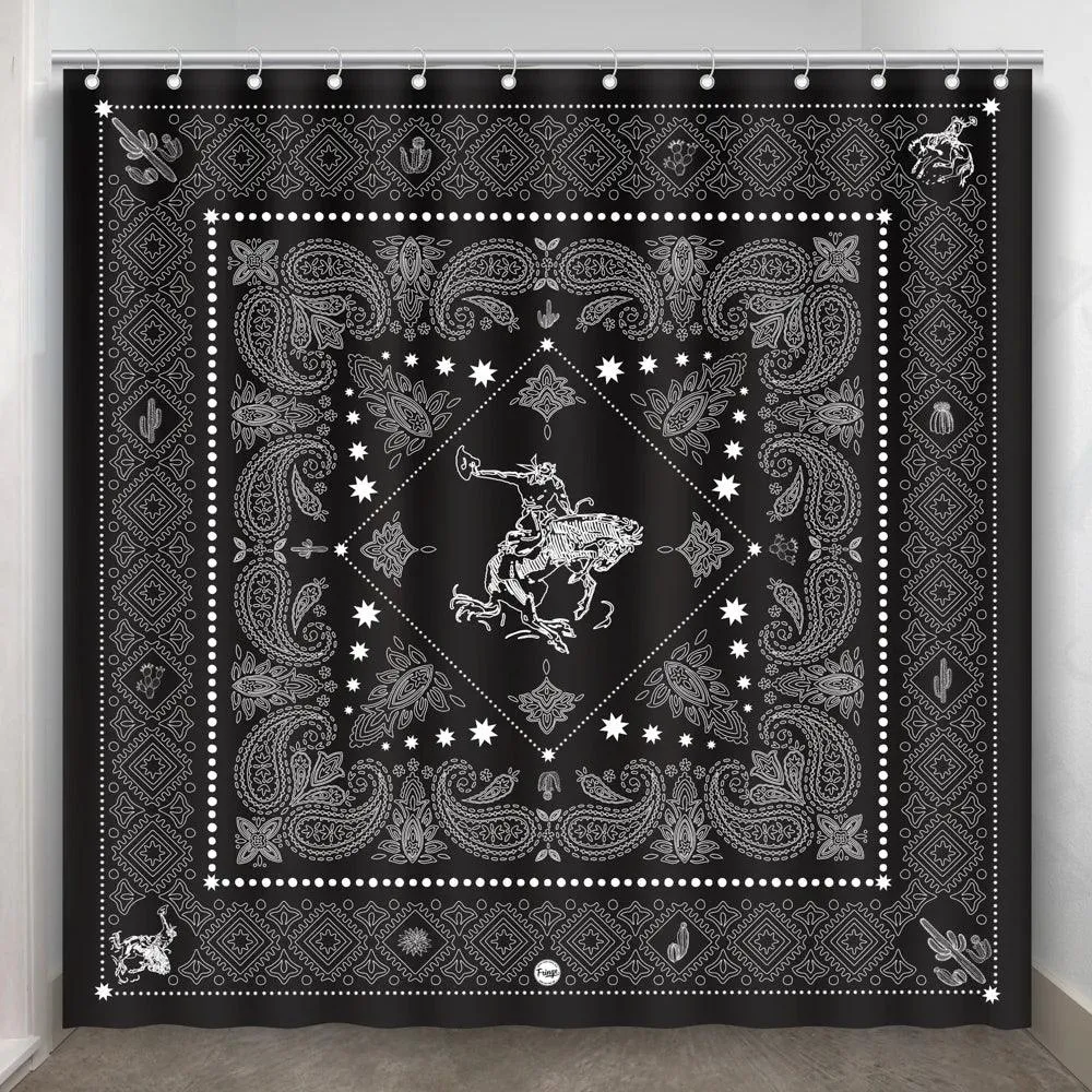 Bronc Western Shower Curtain 3 piece sofa set, living room set