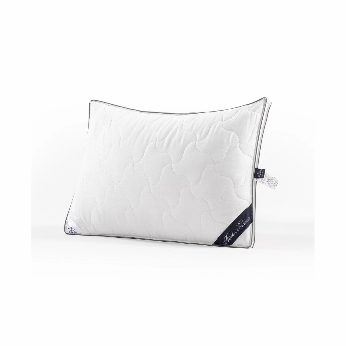 Brooks Brothers Bamboo Pillow - White