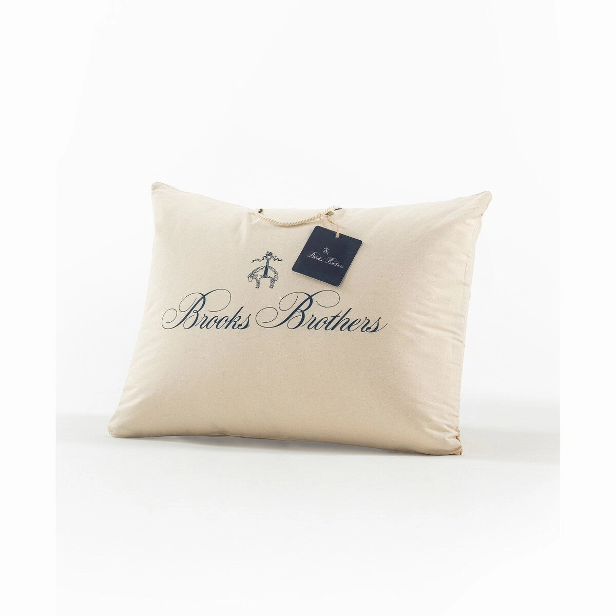 Brooks Brothers Bamboo Pillow - White