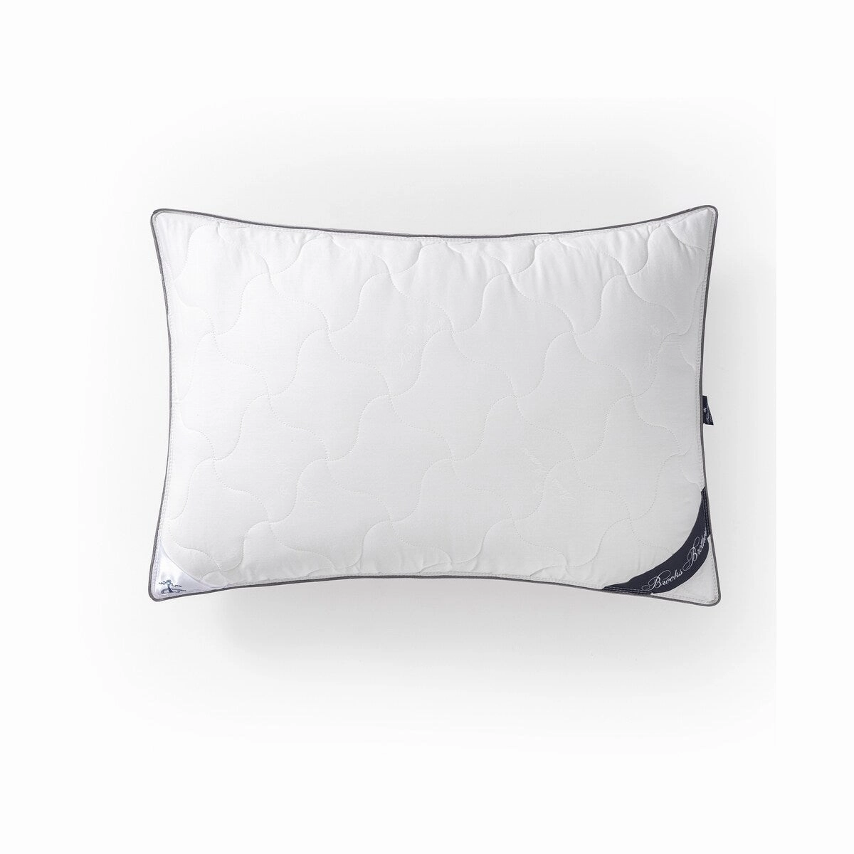 Brooks Brothers Bamboo Pillow - White
