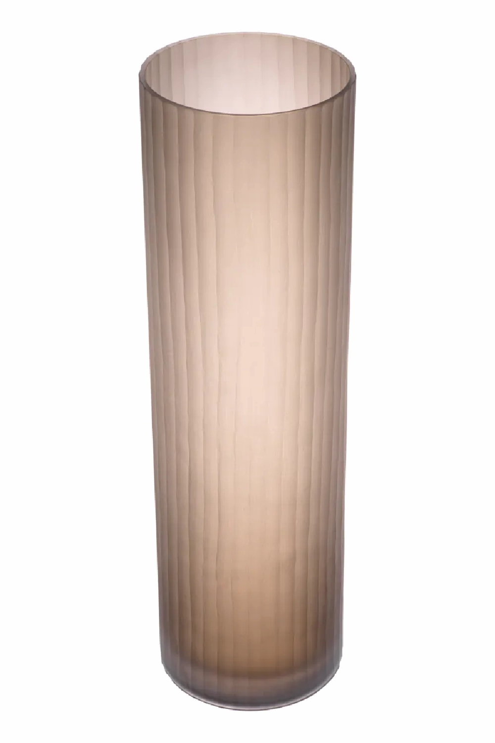 Brown Frosted Glass Vase | Eichholtz Haight