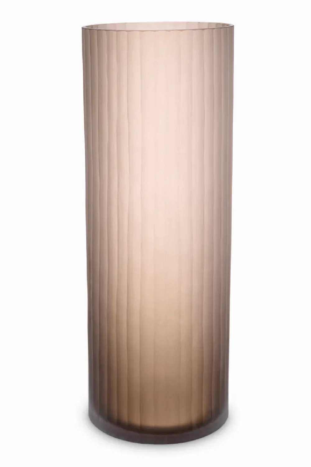 Brown Frosted Glass Vase | Eichholtz Haight