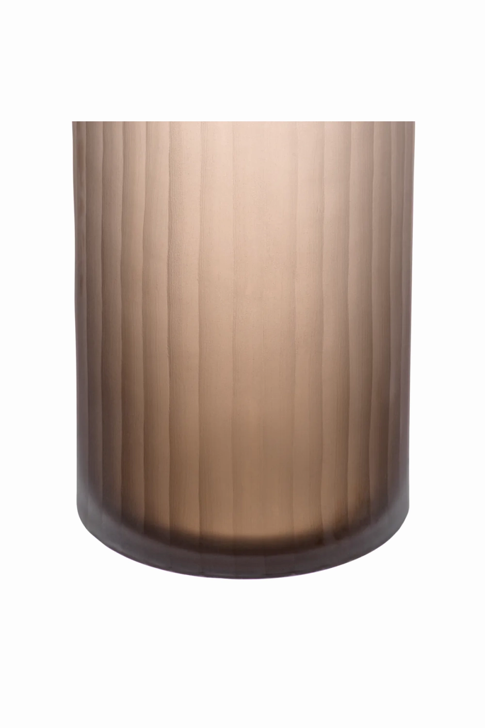 Brown Frosted Glass Vase | Eichholtz Haight