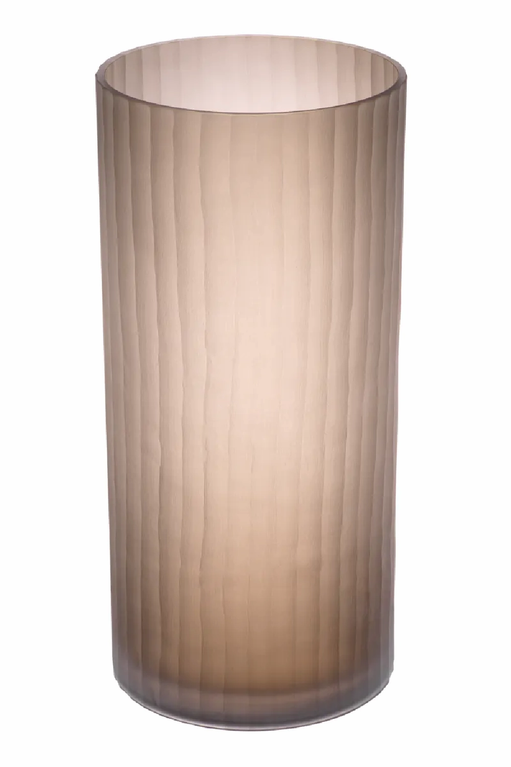 Brown Frosted Glass Vase | Eichholtz Haight