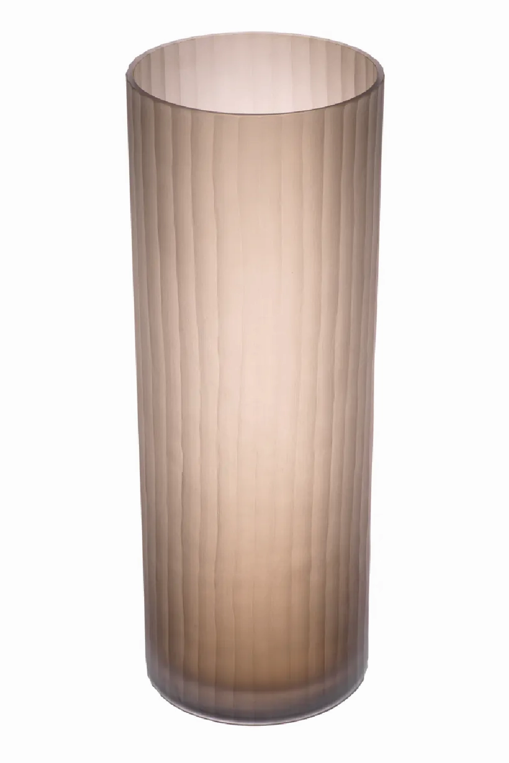 Brown Frosted Glass Vase | Eichholtz Haight