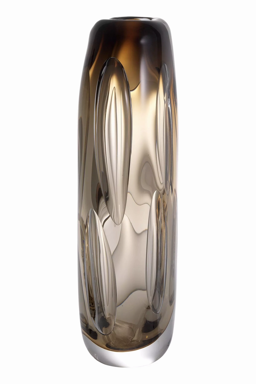 Brown Handblown Glass Vase | Eichholtz Sianni L